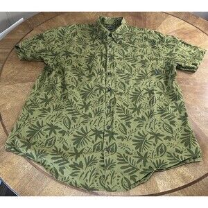 Eddie Bauer Men’s Pro Creek Short Sleeve  Perf Shirt Eucalyptus Tall TXL Green